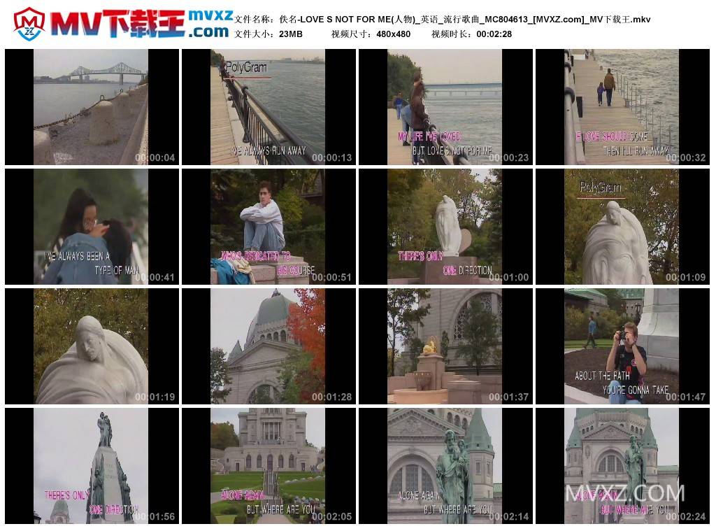 佚名-LOVE S NOT FOR ME(人物)_英语_流行歌曲_MC804613